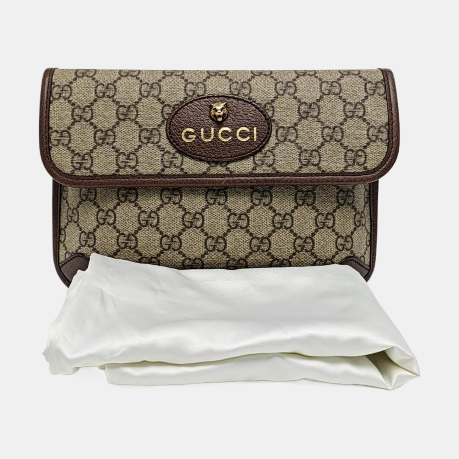 Neo Vintage Monogram Coated Canvas Beige