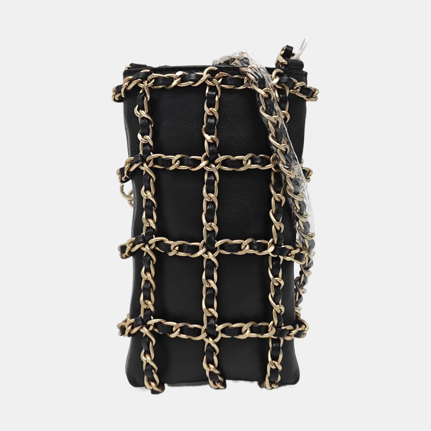 Lambskin Shoulder Bag Black