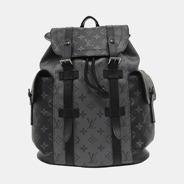 CHRISTOPHER PM Monogram Coated Canvas Gray