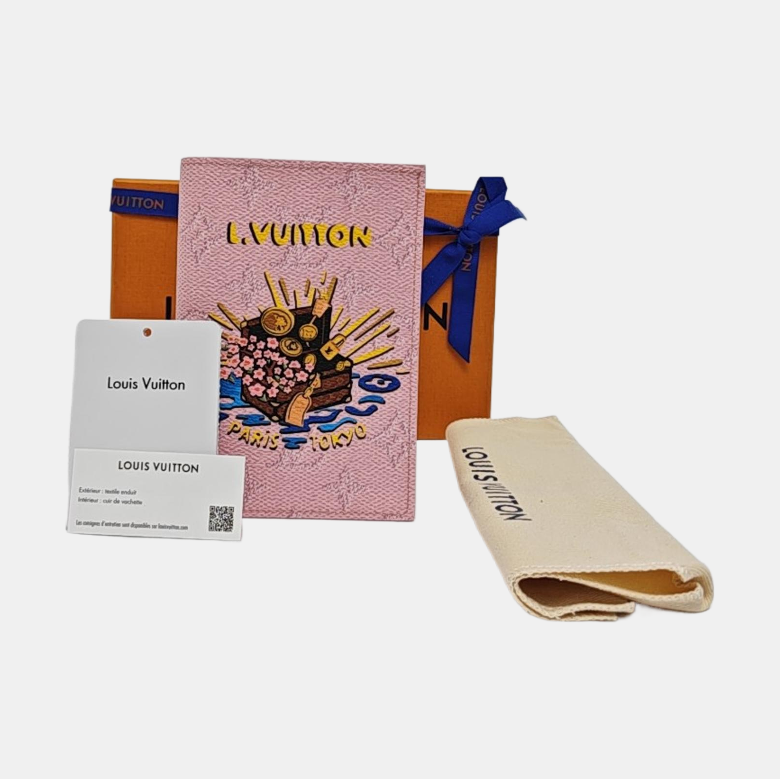 Monogram Coated Canvas Wallet Pink