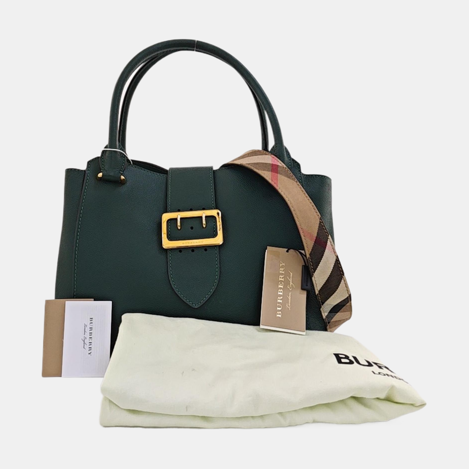 Buckle Calfskin Green