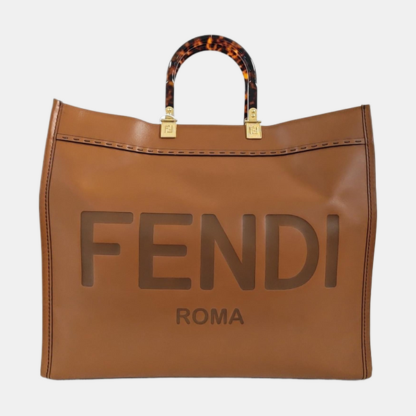Sunshine Large Calfskin Brown