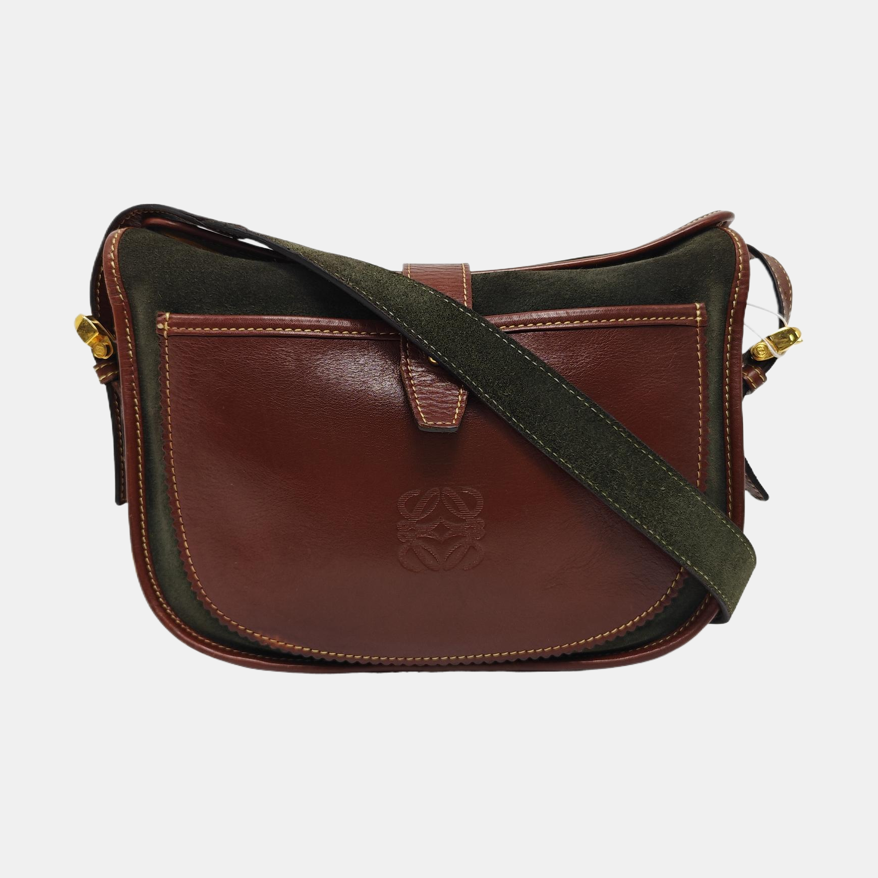 Suede Shoulder Bag Multicolor