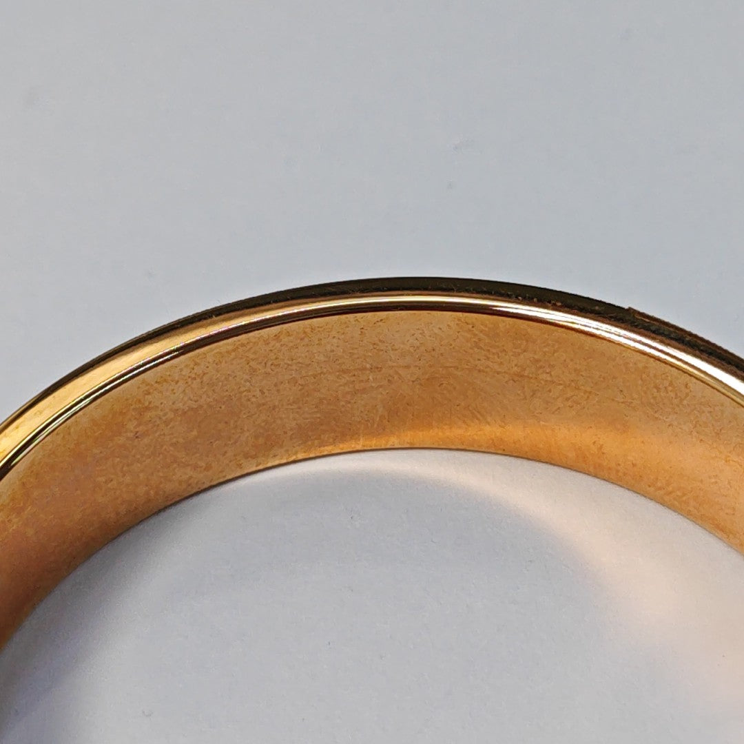 Clic H Metal Blue Bangle