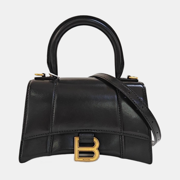 Hourglass XS Calfskin Black