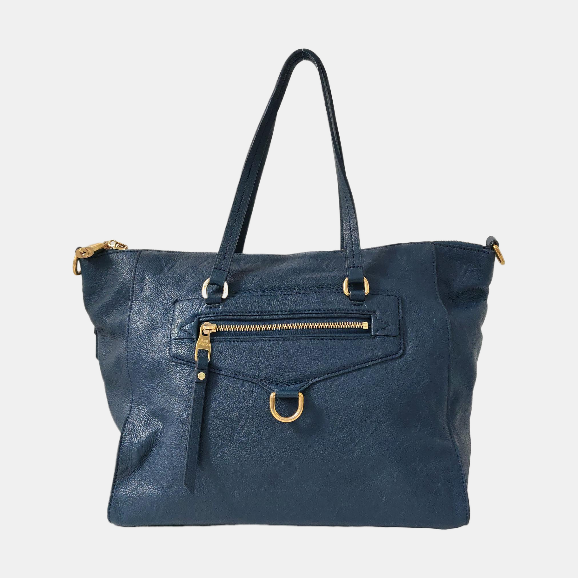 LUMINEUSE PM Monogram Calfskin Blue