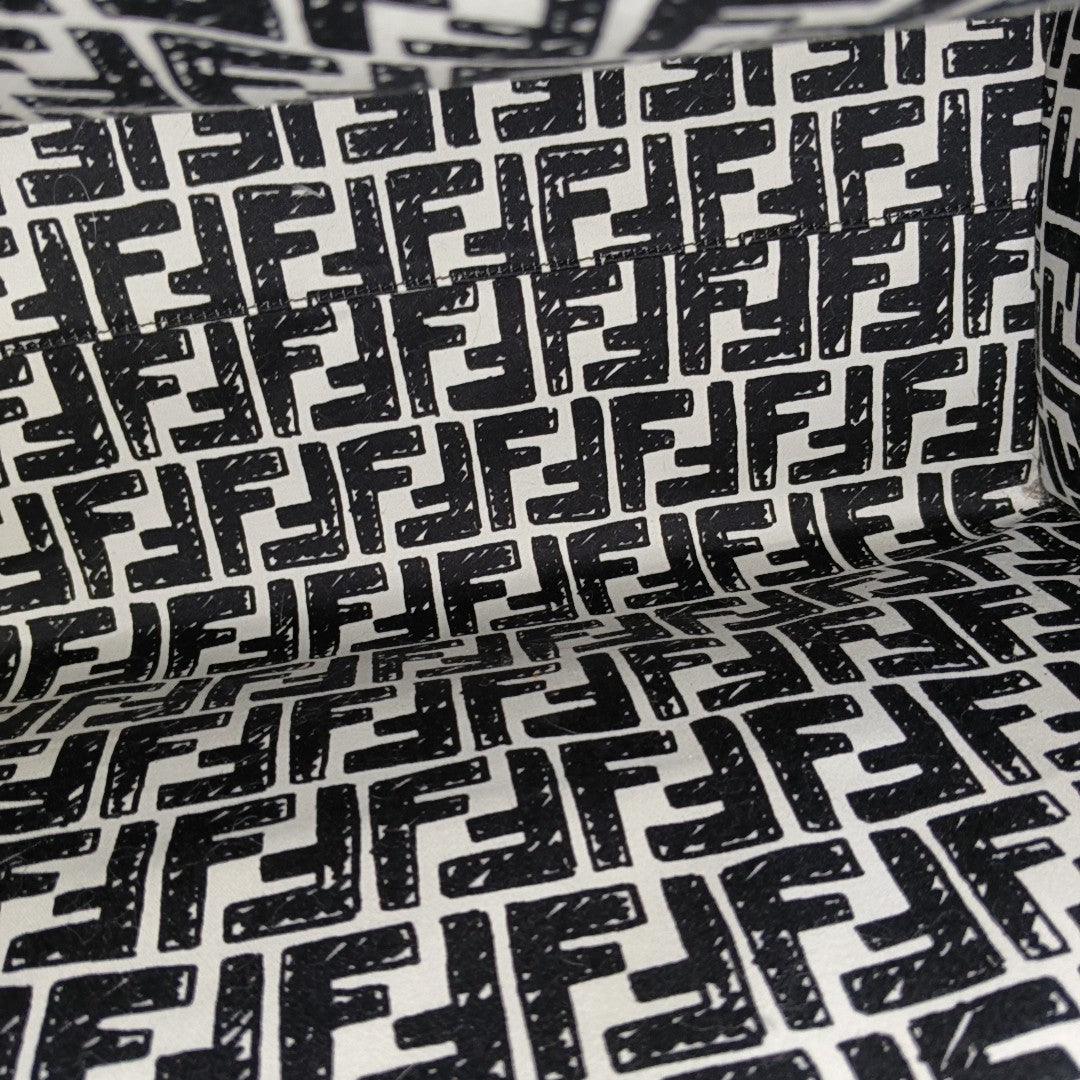 Shopper Fabric White