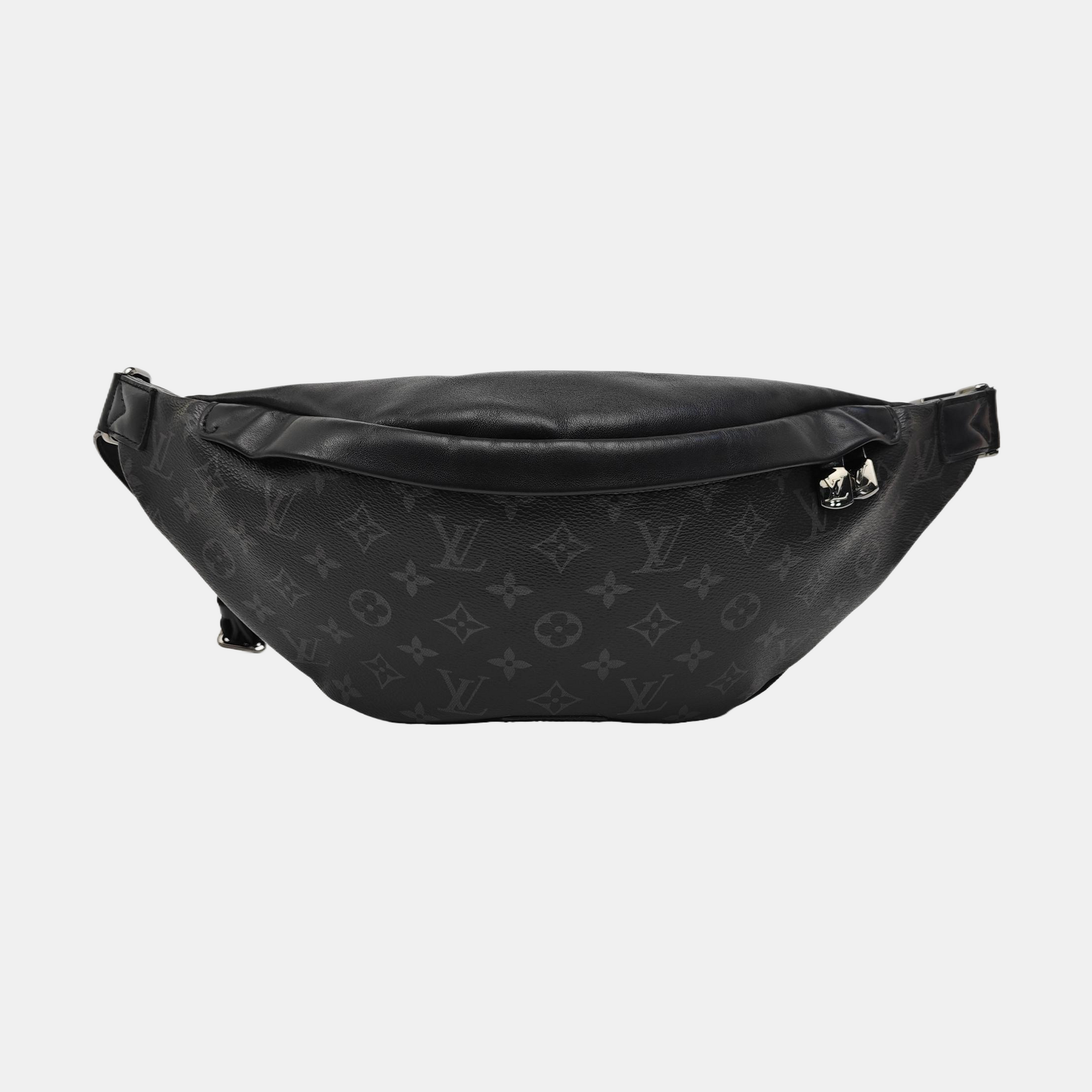 DISCOVERY Monogram Coated Canvas Black