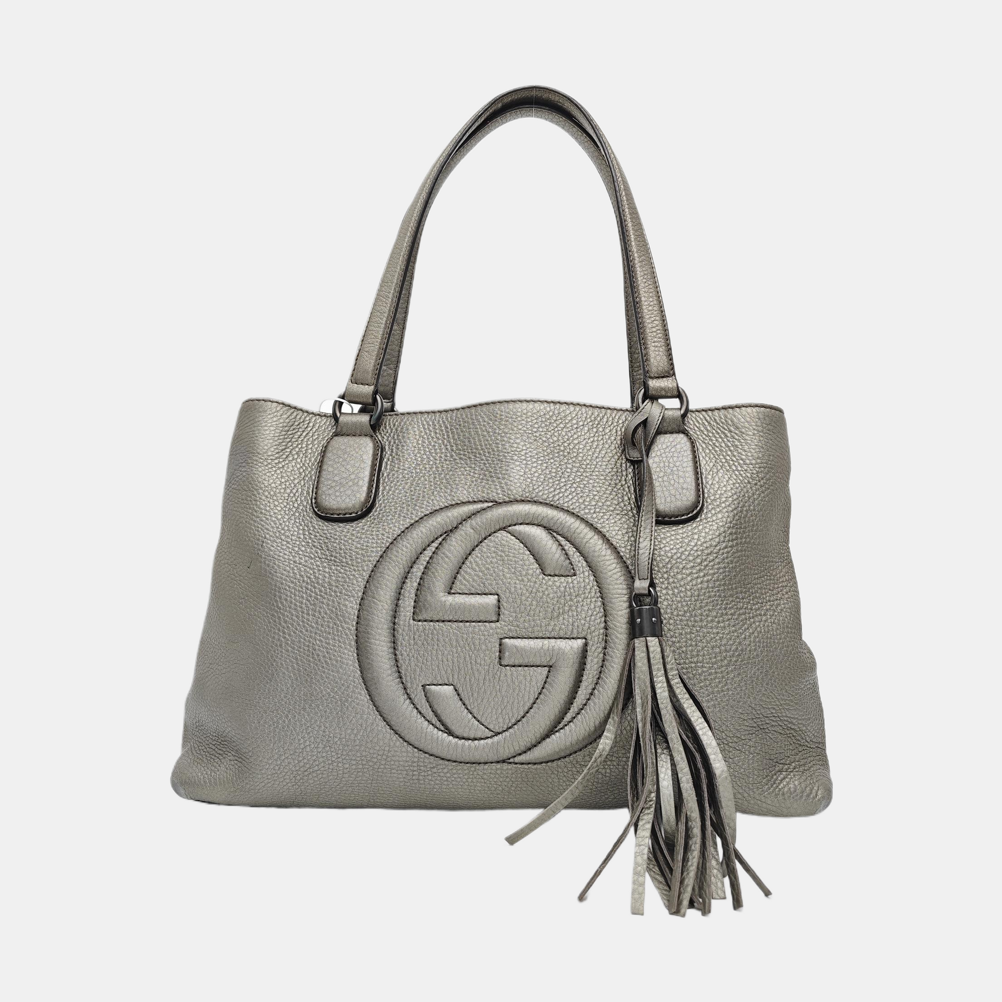 Soho Large Calfskin Gray