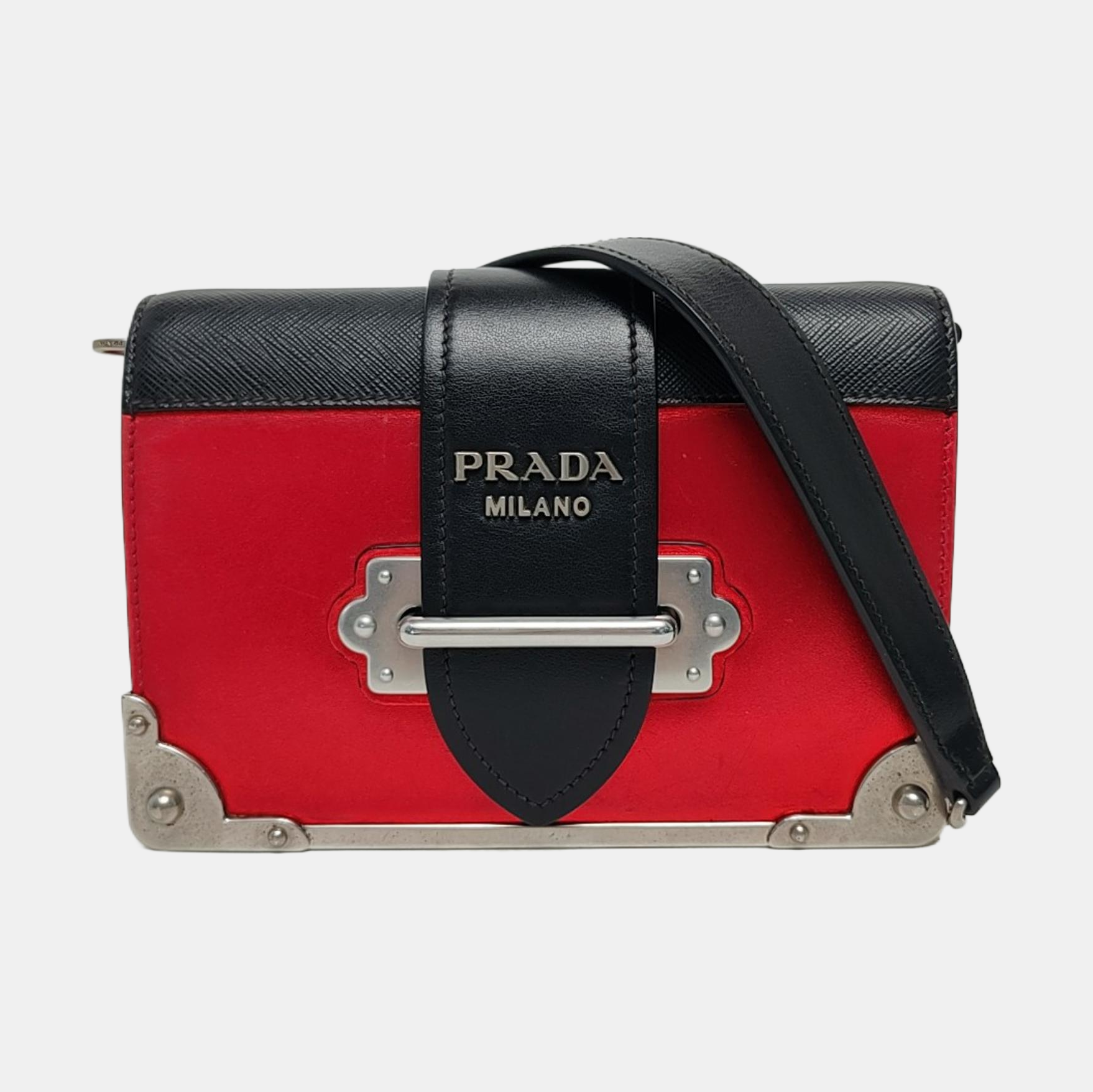 Cahier Saffiano Calfskin Red