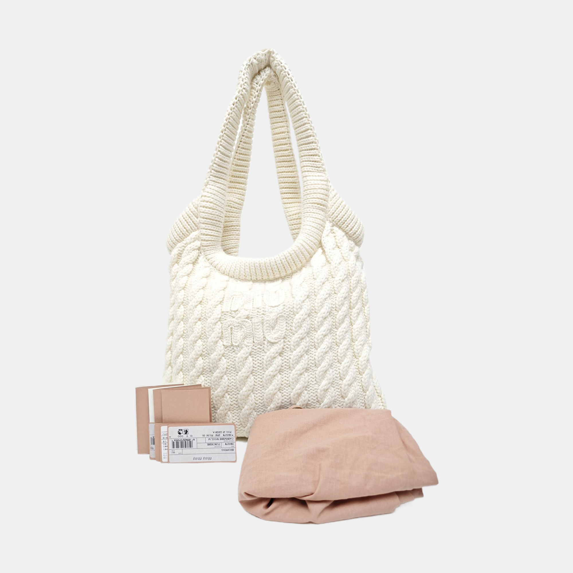 Fabric Tote Bag White
