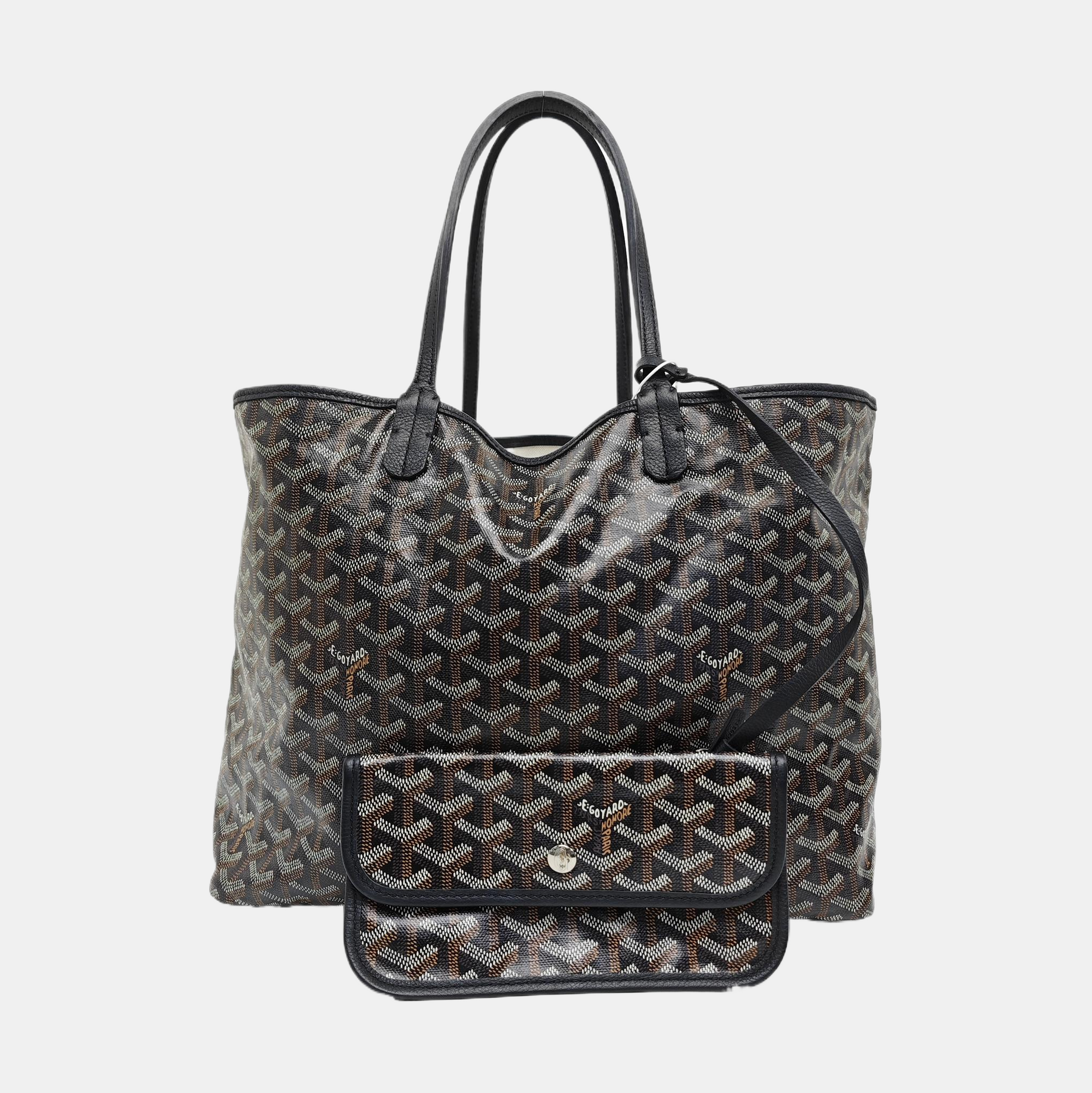 Saint Louis PM Coated Canvas Black