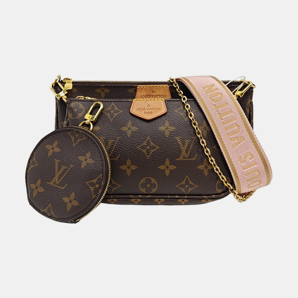 MULTI Monogram Coated Canvas Brown
