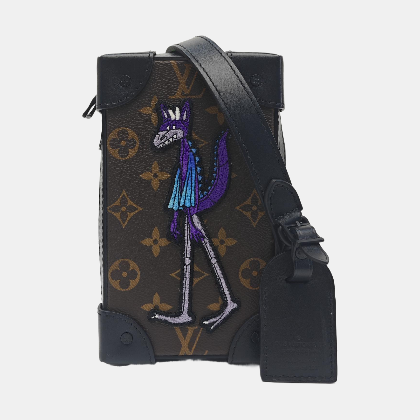 SOFT TRUNK Monogram Coated Canvas Brown