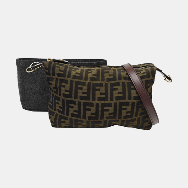 Canvas Top Handle Bag Brown