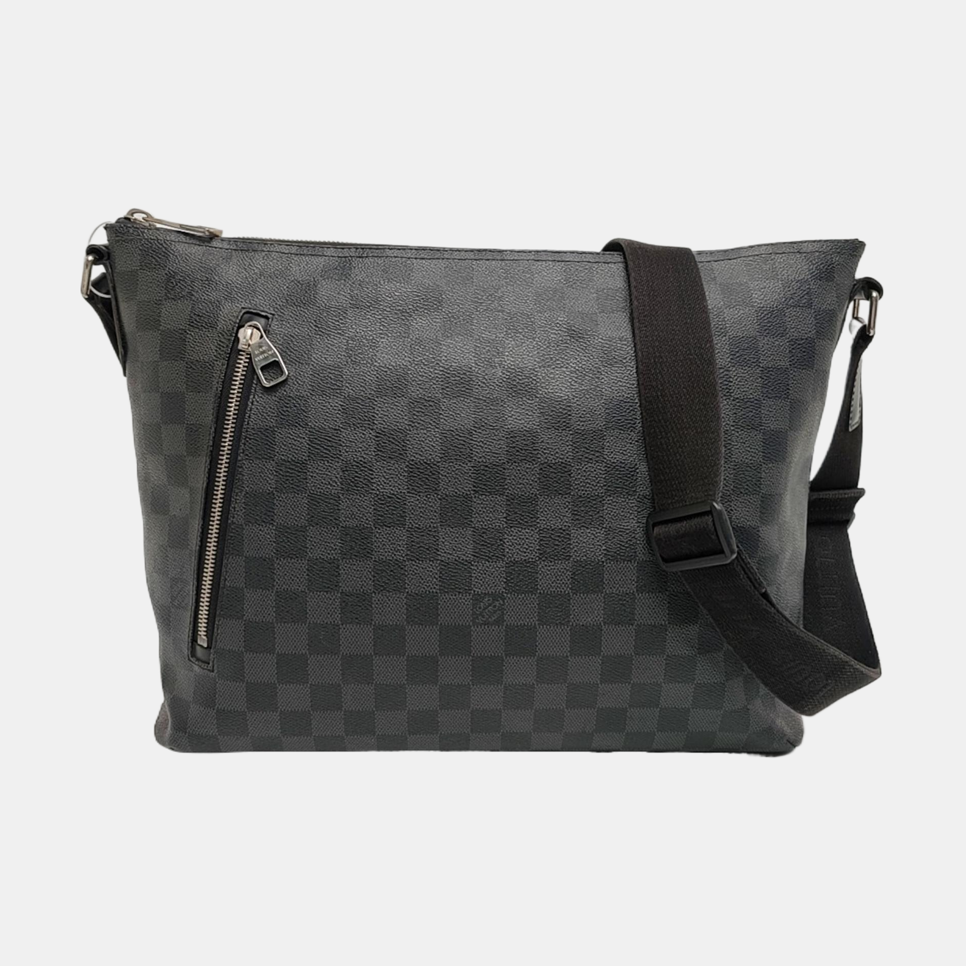 MICK MM Damier Graphite Coated Canvas Gray