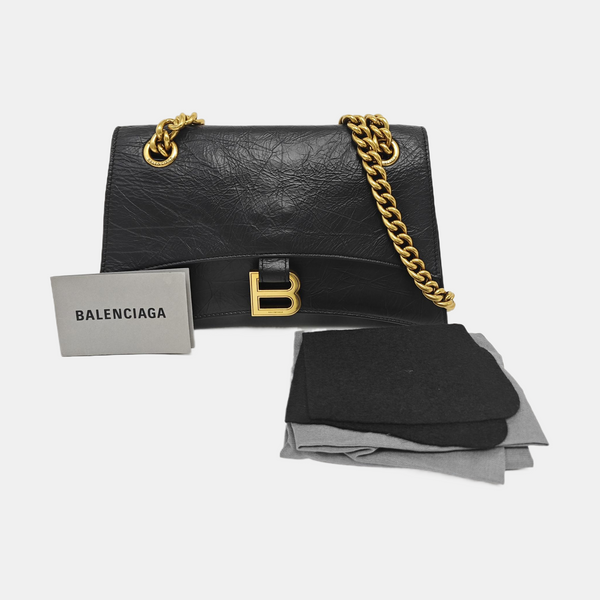 Crush Small Calfskin Black