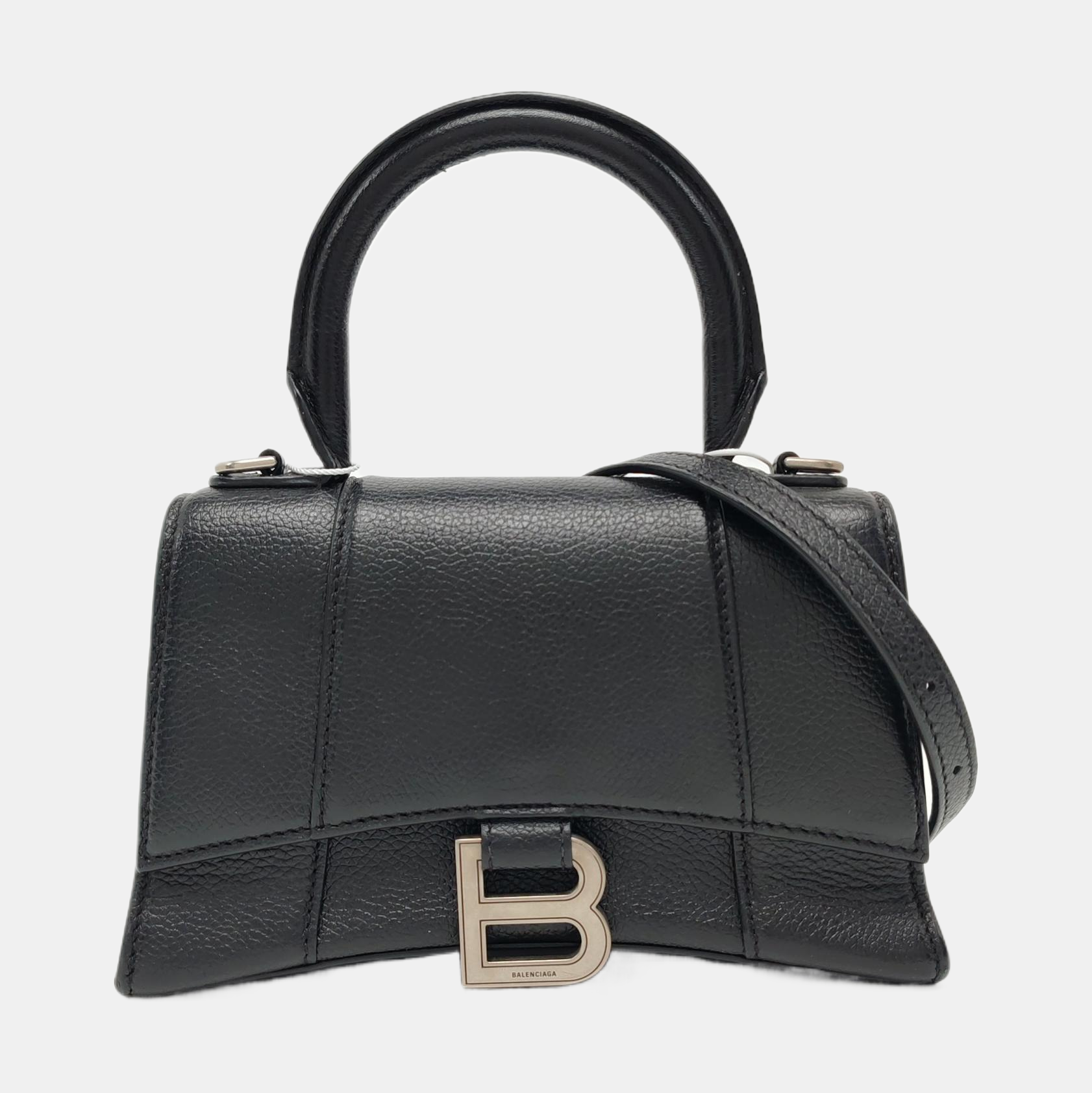 Hourglass XS Calfskin Black
