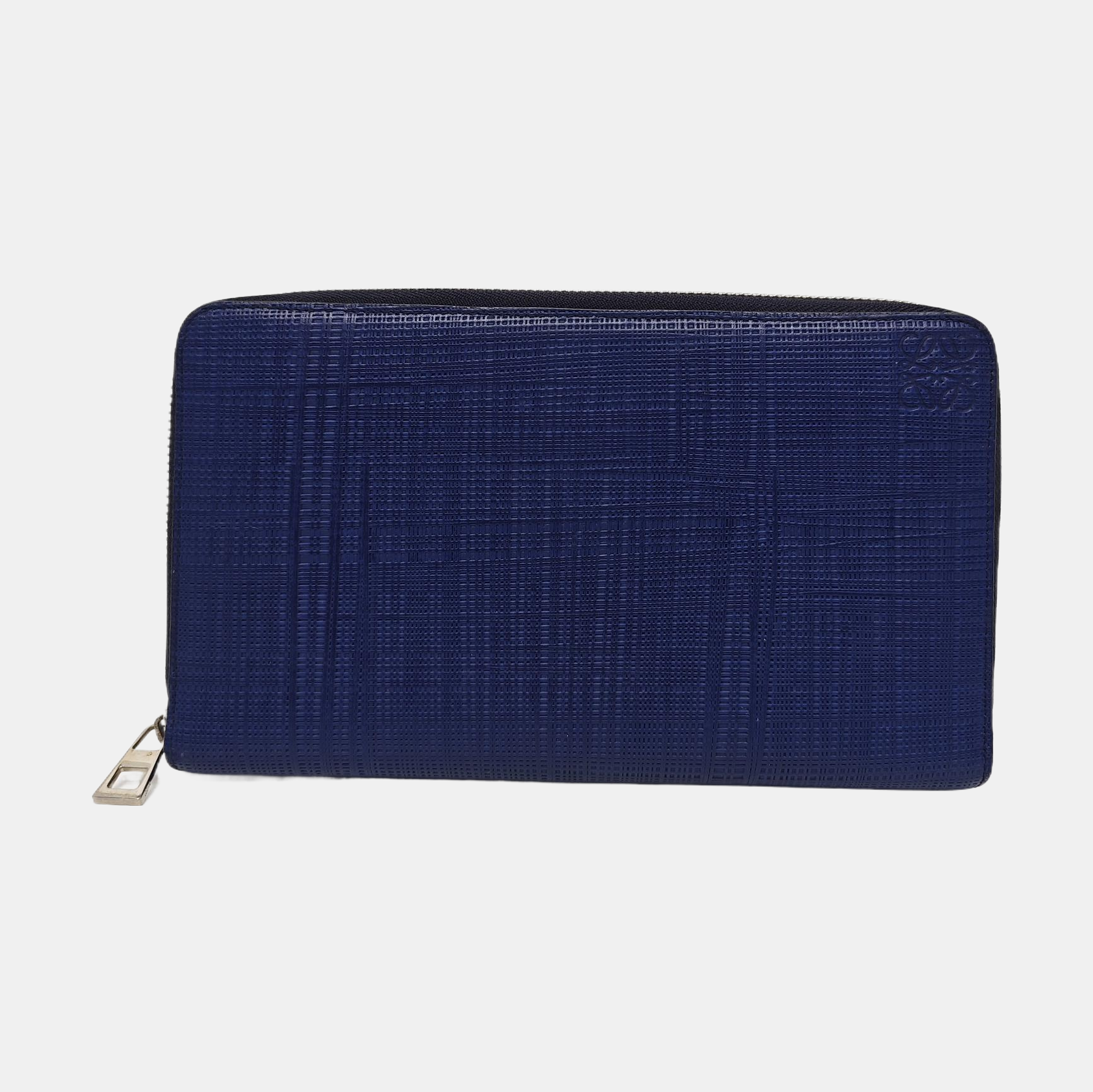 Calfskin Wallet Blue