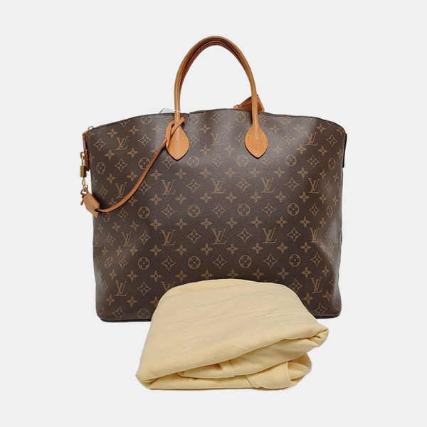 LOCKIT Monogram Coated Canvas Brown