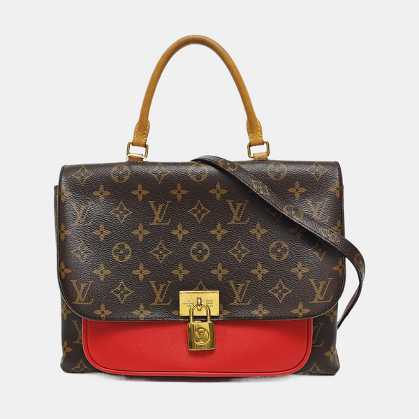 MARIGNAN Monogram Coated Canvas Brown