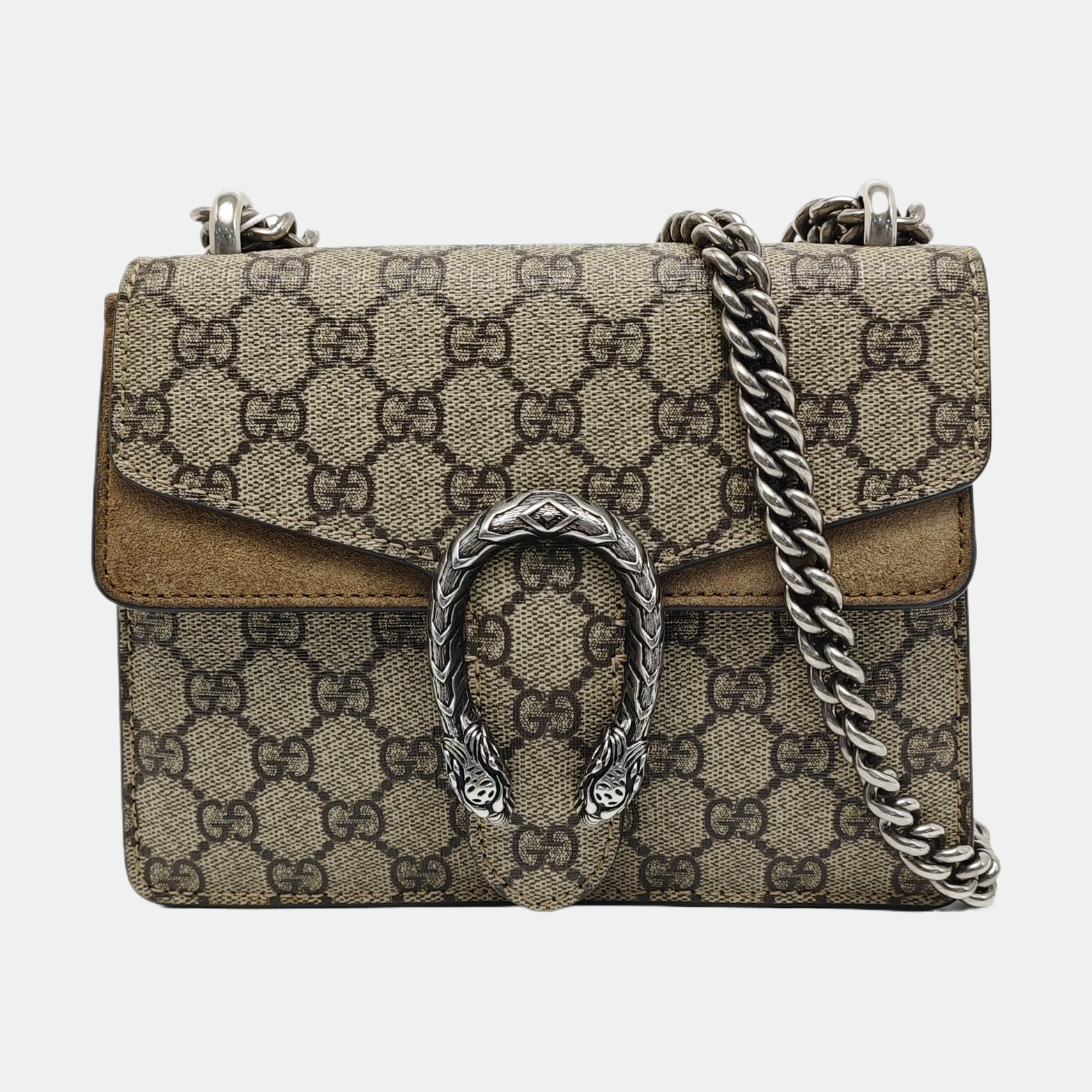 Authenticated pre-owned  Dionysus Mini Monogram Coated Canvas Beige - Shoulder Bag at Looply