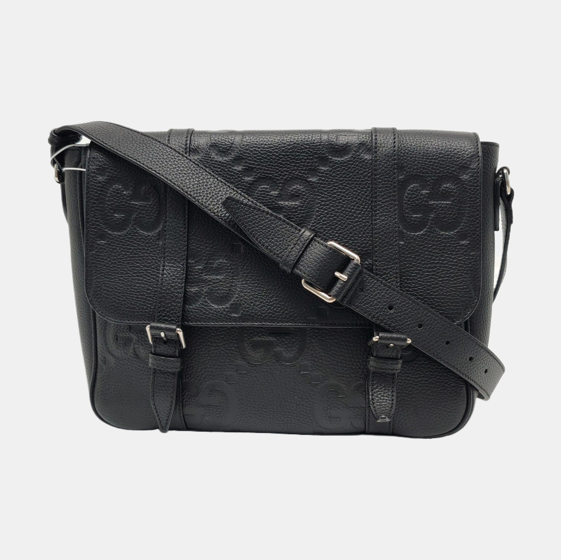 Monogram Calfskin Medium Black