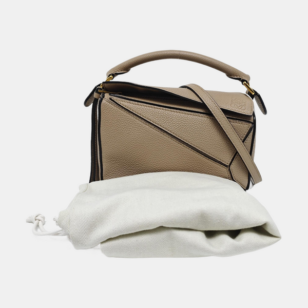 Puzzle Mini Calfskin Grey
