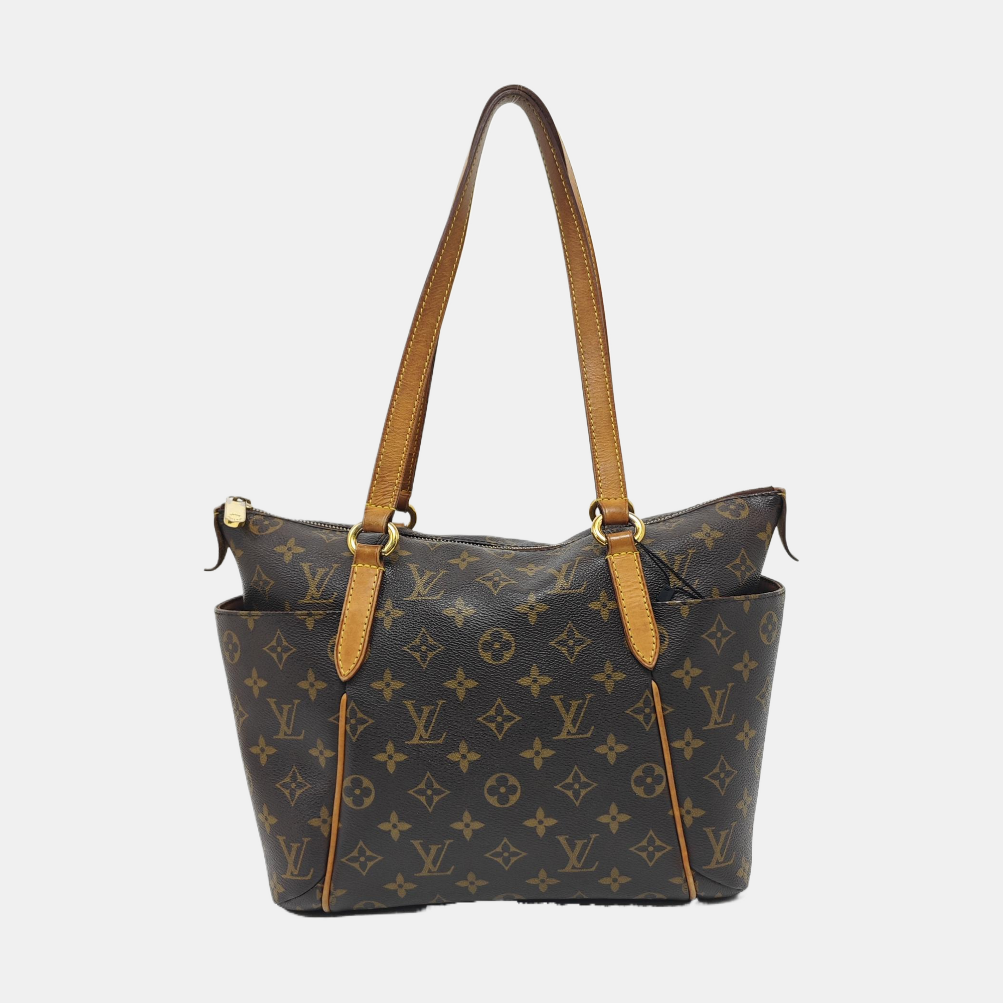 TOTALLY PM Monogram Coated Canvas Brown