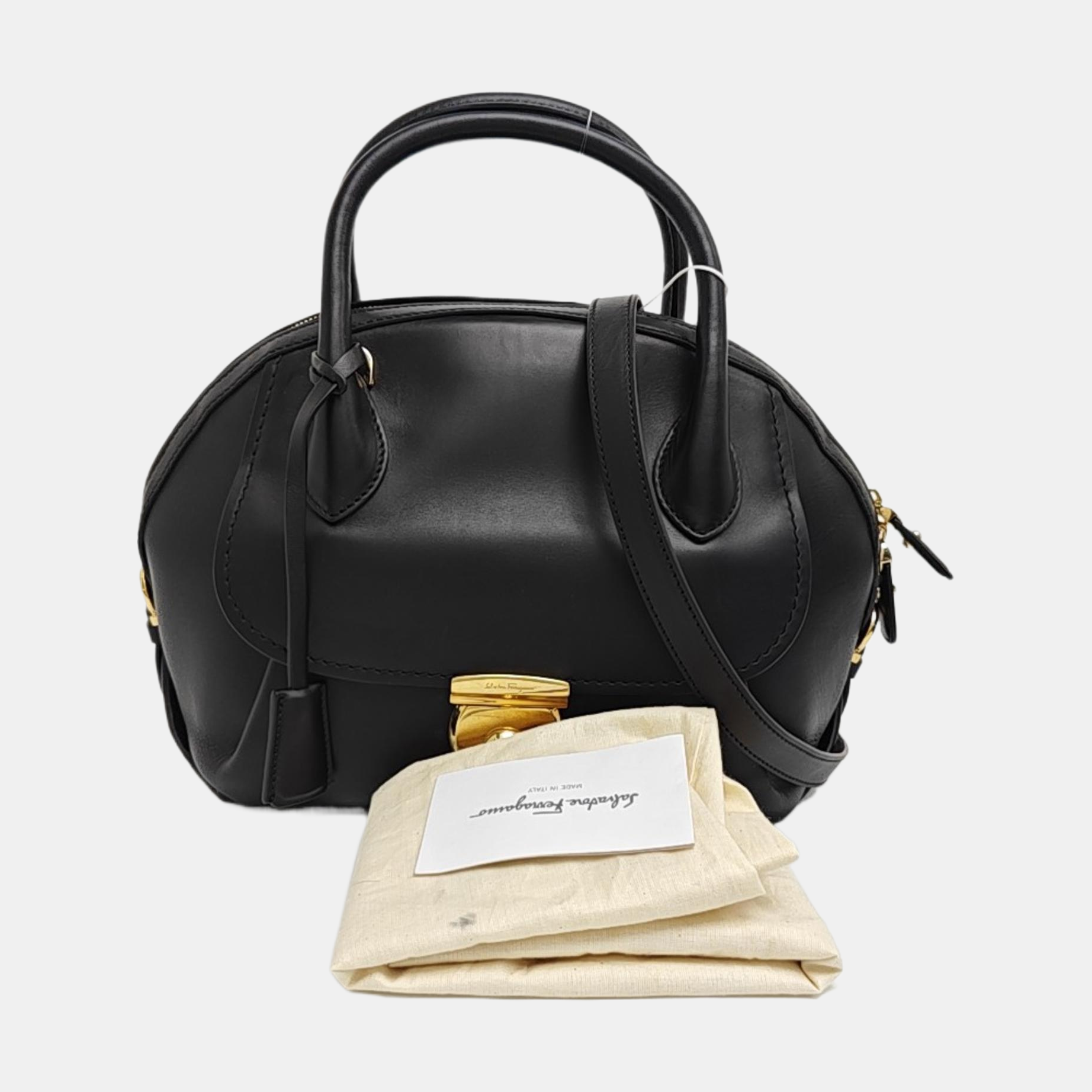 Fiamma Medium Calfskin Black