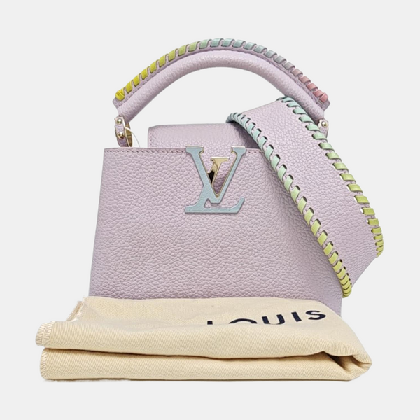 CAPUCINES Mini Calfskin Purple