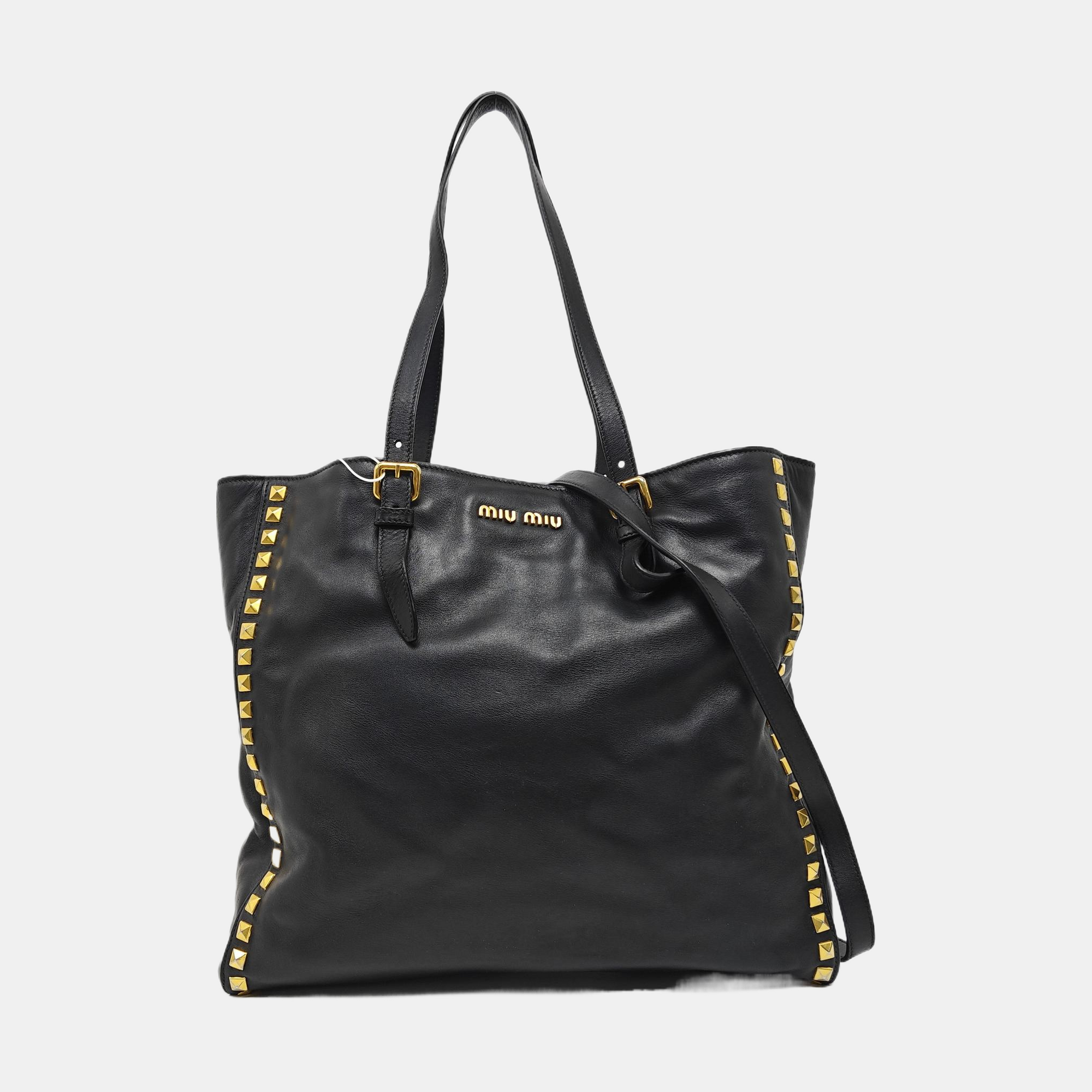 Calfskin Tote Bag Black