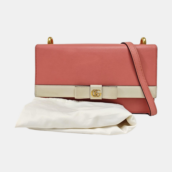 Calfskin Shoulder Bag Pink
