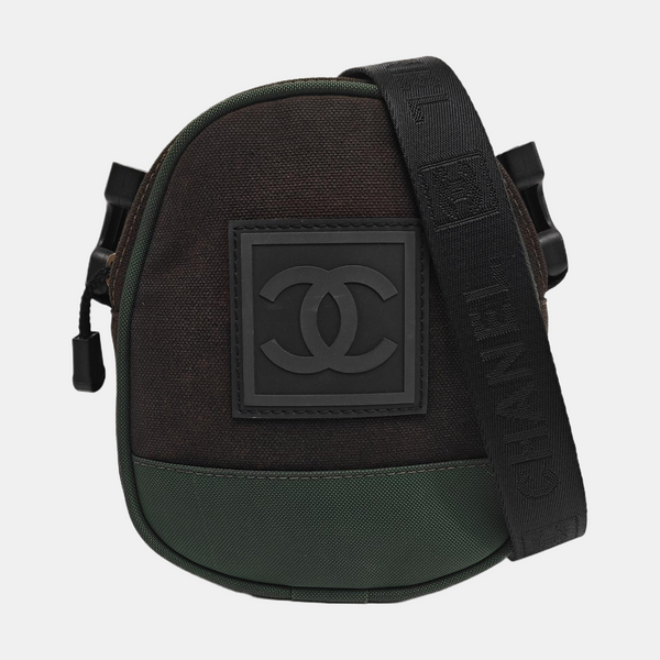 Canvas Shoulder Bag Black