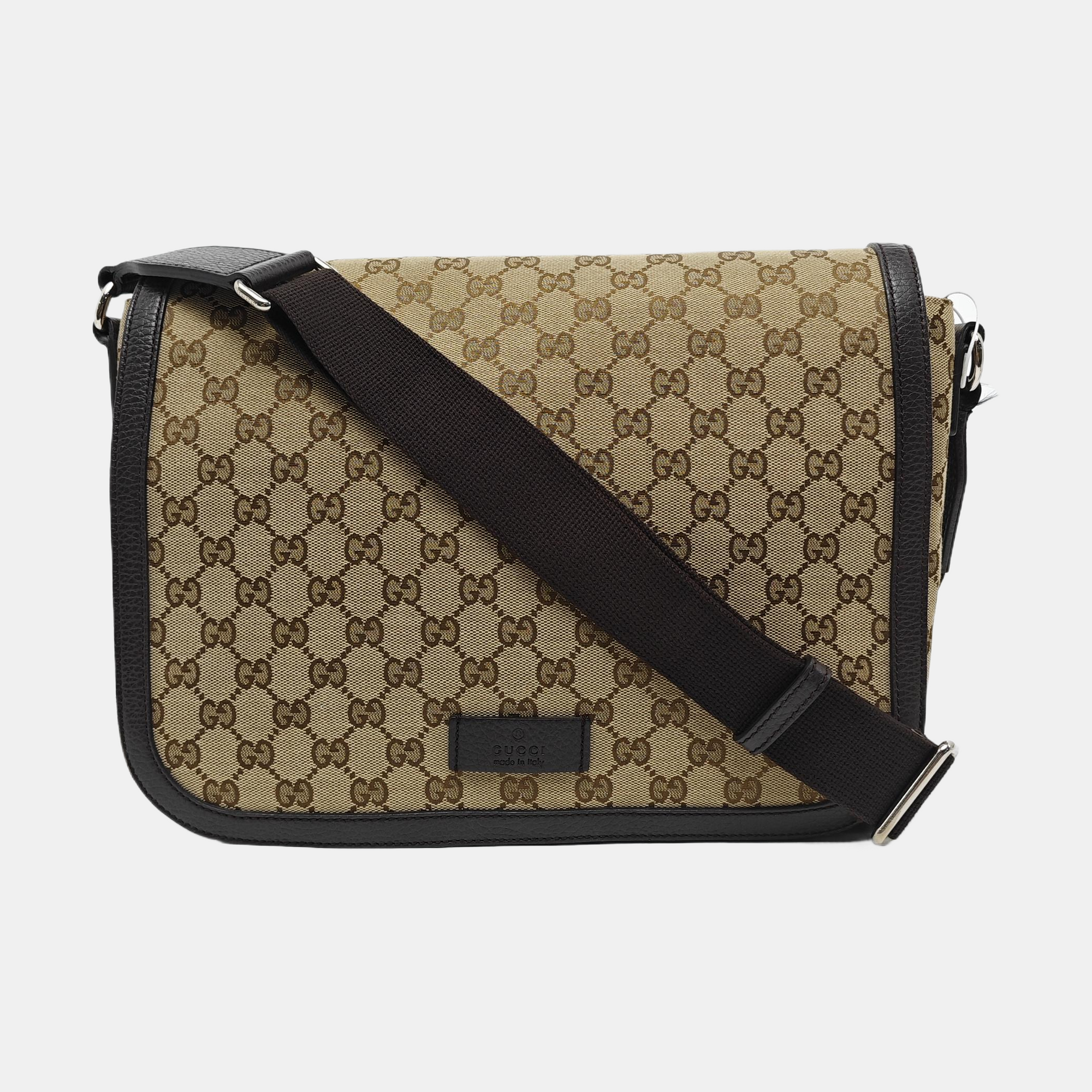 Guccissima Monogram Canvas Brown