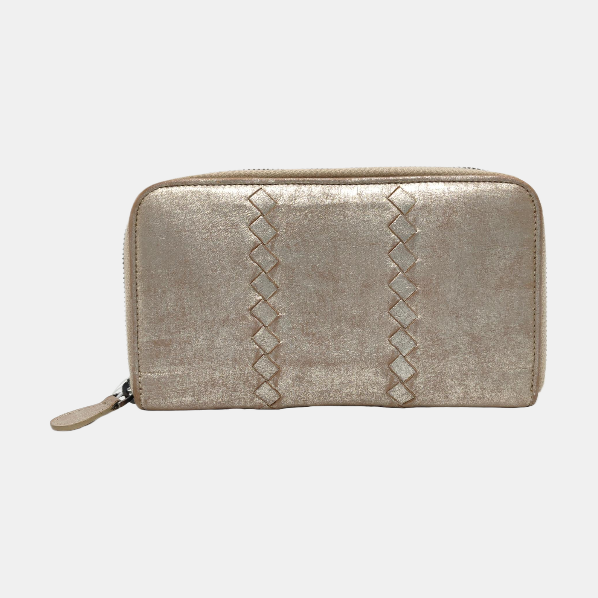 Calfskin Wallet Beige