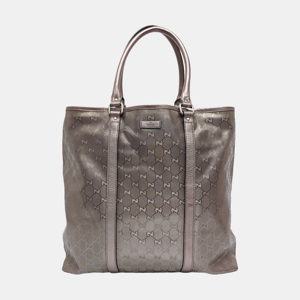 Monogram Coated Canvas Tote Bag Pink