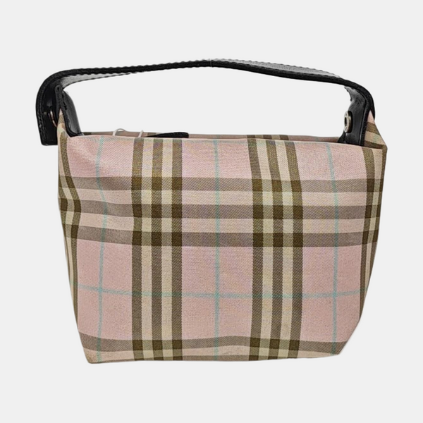 Canvas Top Handle Bag Pink
