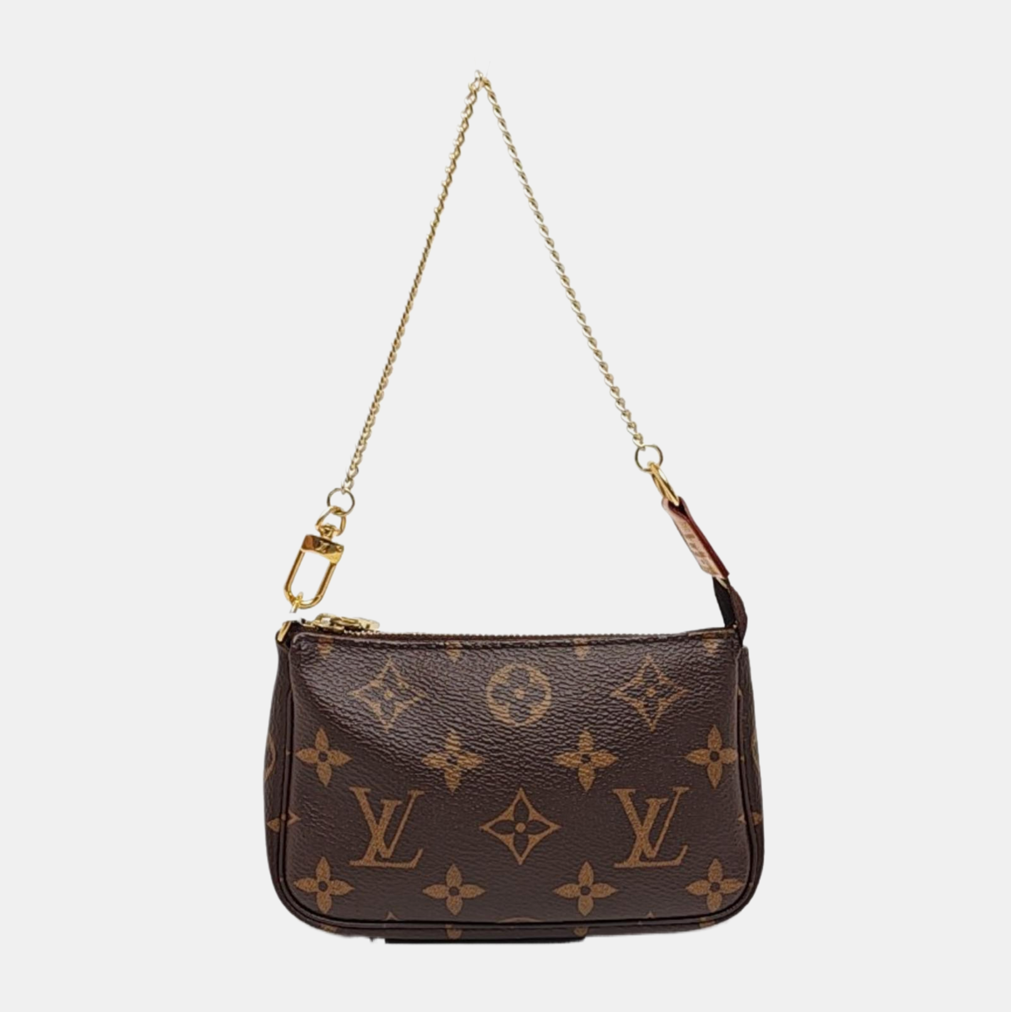 ACCESSOIRES Mini Monogram Coated Canvas Brown