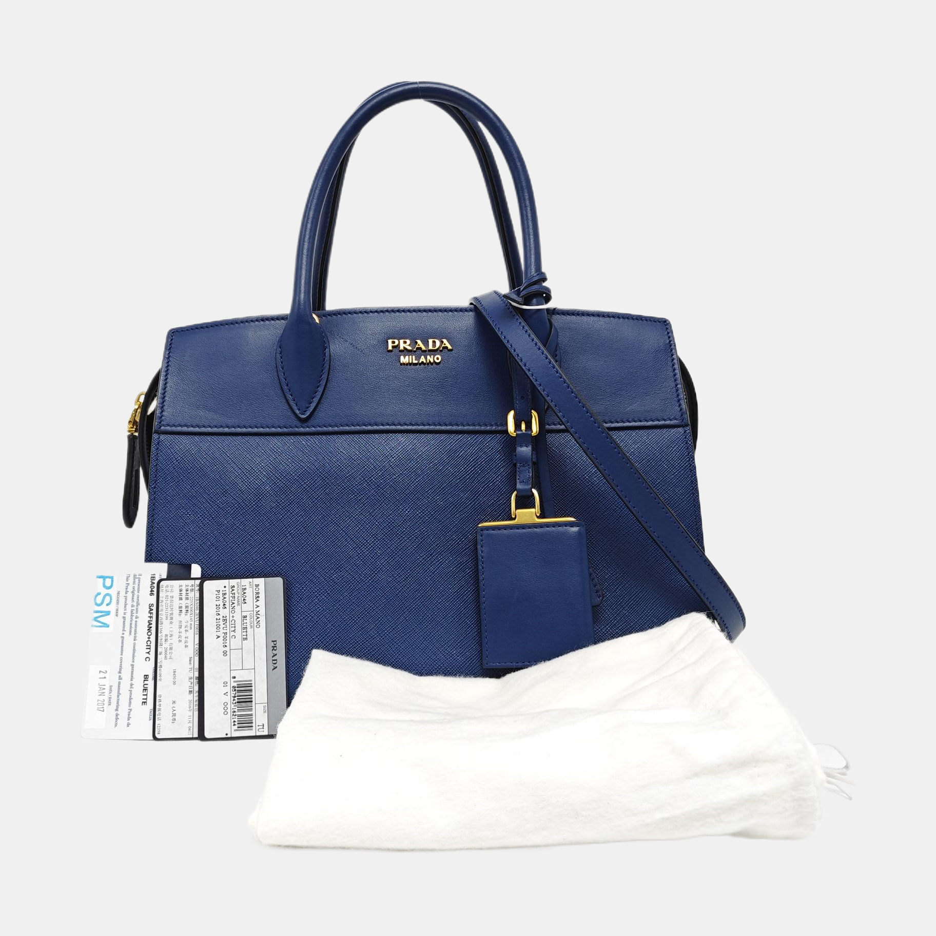 Esplanade Calfskin Blue