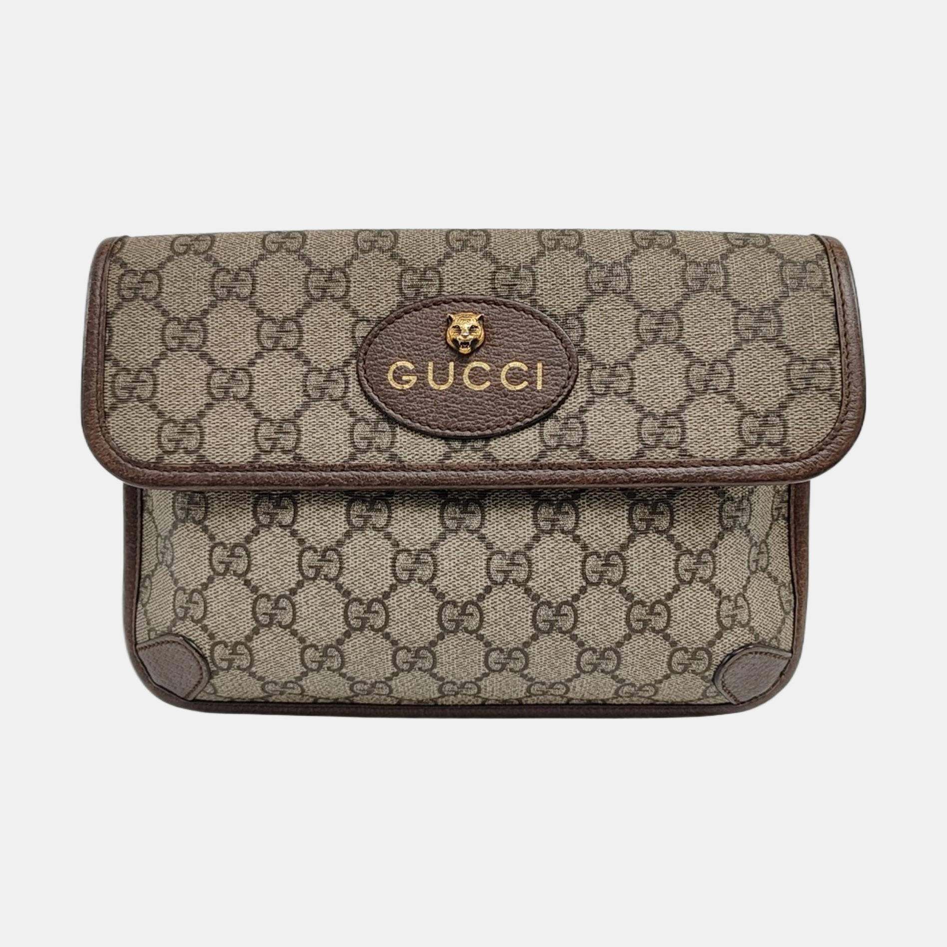 Neo Vintage Monogram Coated Canvas Beige
