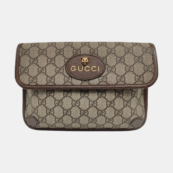 Neo Vintage Monogram Coated Canvas Beige