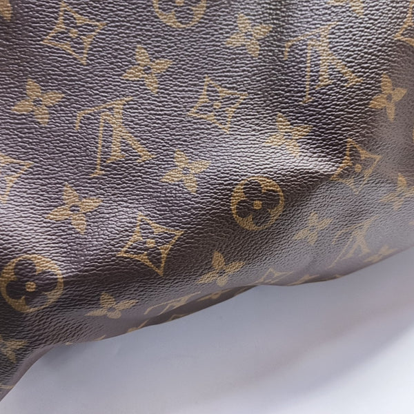 SPEEDY 30 Monogram Coated Canvas Brown
