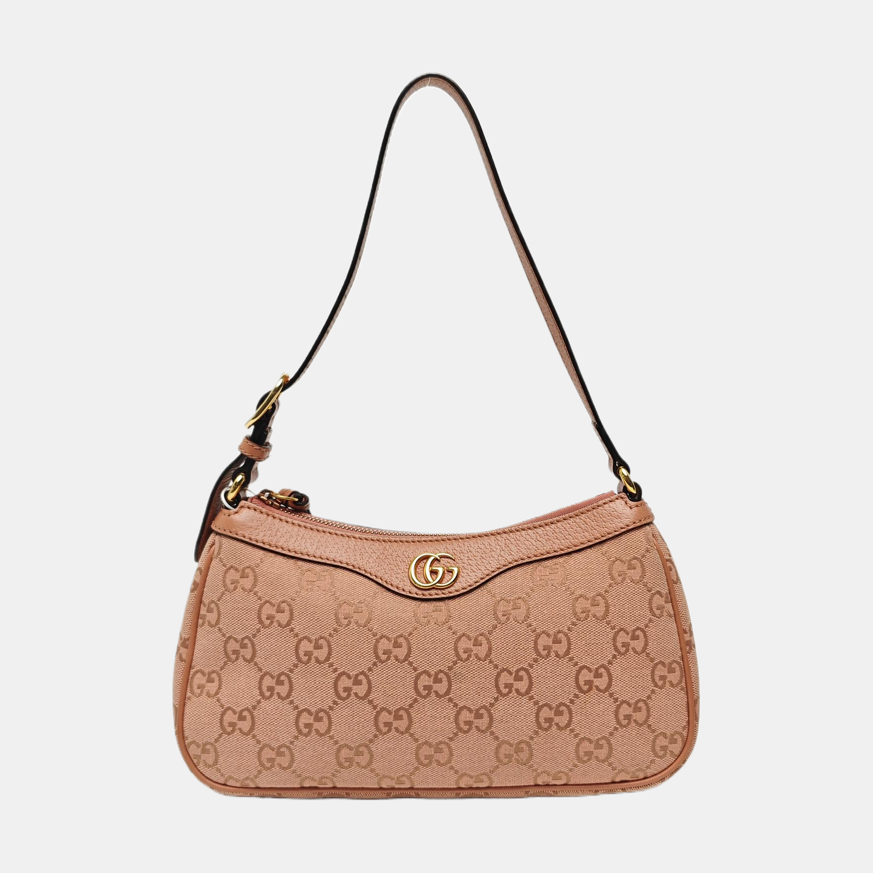 Ophidia Small Monogram Canvas Pink