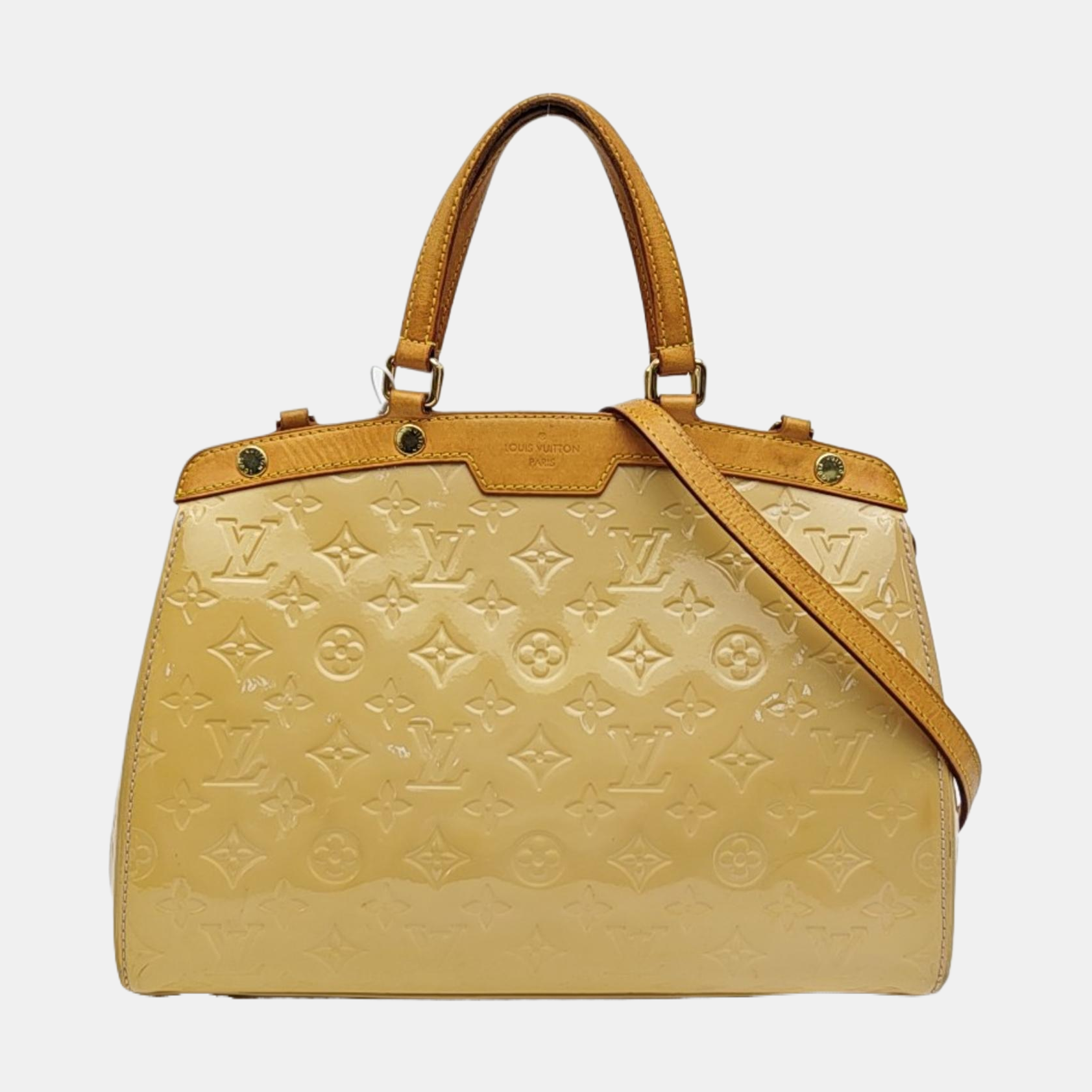 BREA Monogram Patent Leather Yellow