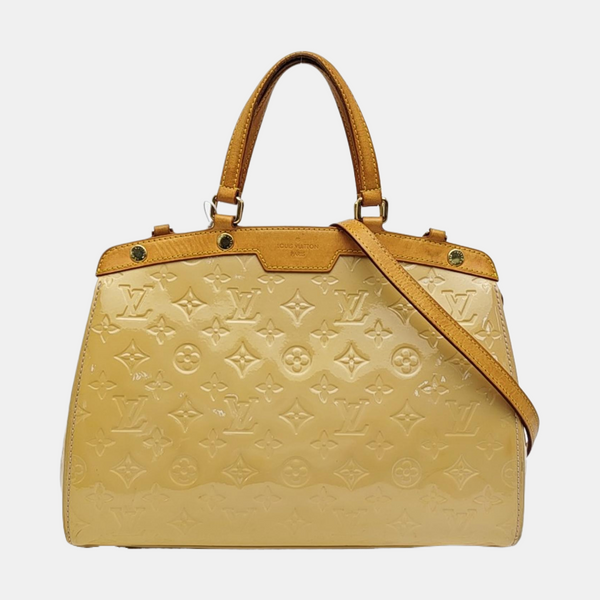BREA Monogram Patent Leather Yellow