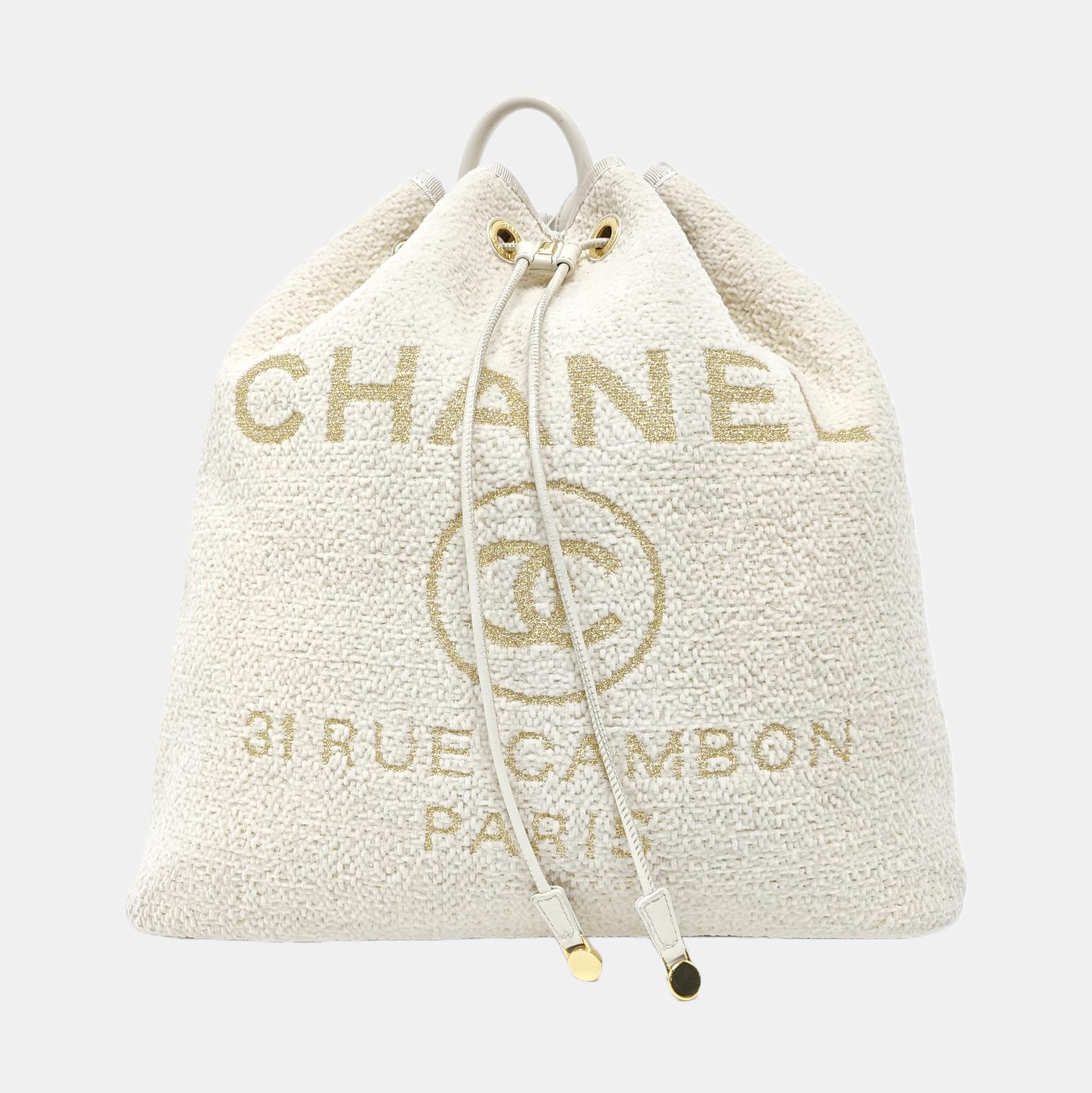 DEAUVILLE Small Fabric White