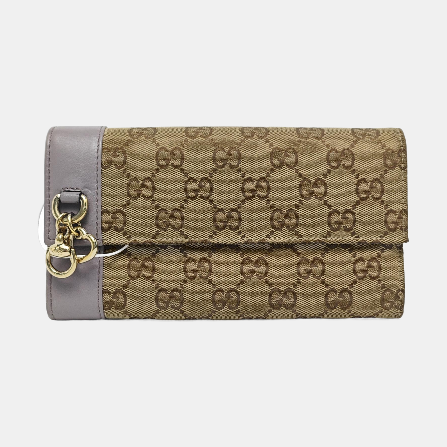 Monogram Canvas Wallet Brown