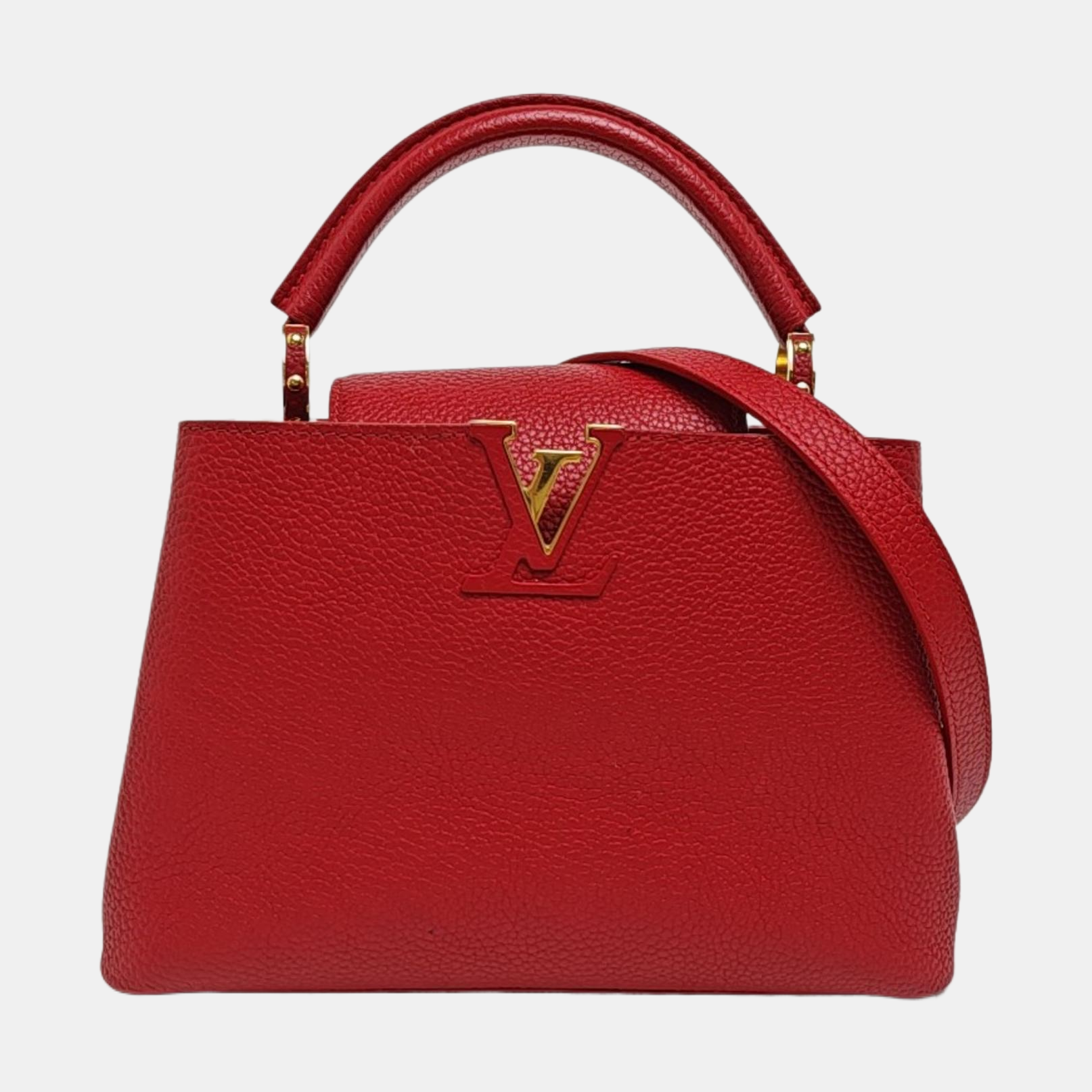 CAPUCINES BB Calfskin Red