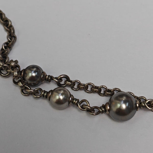 Metal Silver Necklace